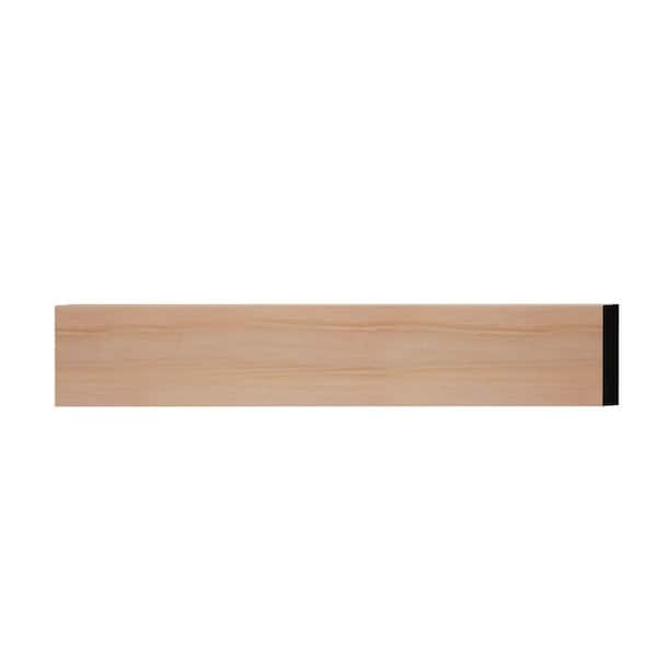 WM266 0.25 in. D x 1.5 in. W x 6 in. L Wood (Cherry) Panel Moulding Sample