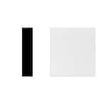 12 ft. x 4 in. x 1 in. Vinyl Trim Plank Molding