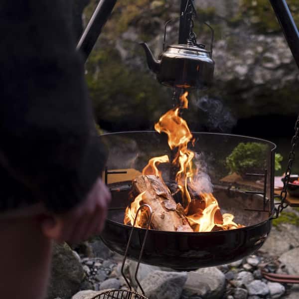 ESPEGARD Protective Spark Guard Lid for Campfire Pan 60, Outdoor