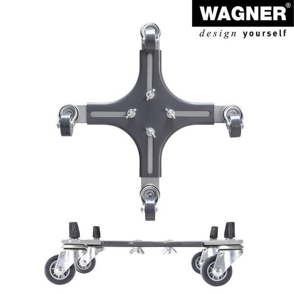 Wagner 11 in. to 16.1 in. Sun City Adjustable Metal Plant Caddy 64