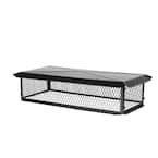 58 in. x 17 in. x 10 in. H Chimney Cap in Black Galvanized Steel