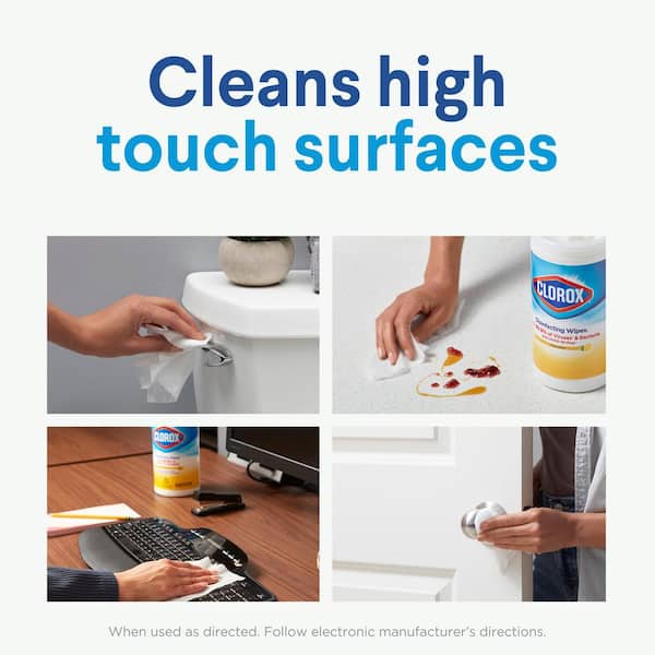 Clorox Bleach-Free Disinfecting and Cleaning Wipes, Fresh Scent