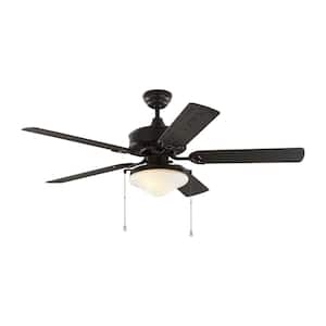 Haven 52 in. Indoor/Outdoor Bronze LED Ceiling Fan with Light Kit