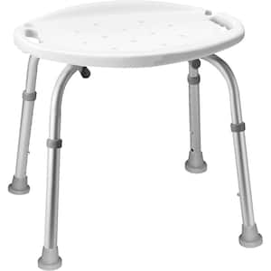 Drive Medical Grey Bathroom Safety Shower Tub Bench Chair with Back  RTL12202KDR - The Home Depot