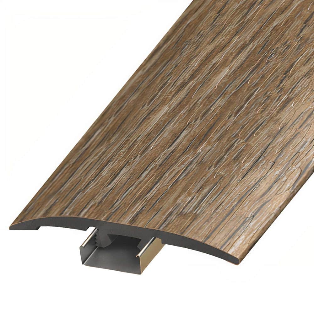 Abbott 1/4 in. Thick x 2 in. Width x 94 in. Length 3-in-1 T-Mold, Reducer, and End Cap Vinyl Molding price history on PriceWatchPro
