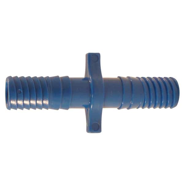 Apollo 1/2 in. Barb Insert Blue Twister Polypropylene Coupling Fitting