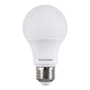 60-Watt Equivalent White A19 Non-Dimmable LED Light Bulb, Daylight 5000K (24-Pack)
