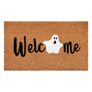 Calloway Mills Black/White Ghost 24 x 36 Doormat