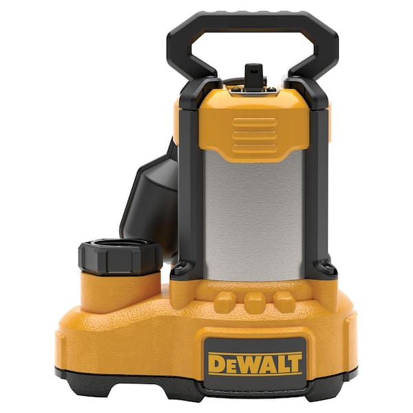 DEWALT 3 4 HP Stainless Steel Cast Iron Submersible Sump Pump