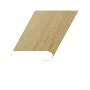 Omnia Bonafide Canvas 1 in. Thick x 4.5 in. Wide x 94.5 in. Length Vinyl Flush Stair Nose Molding