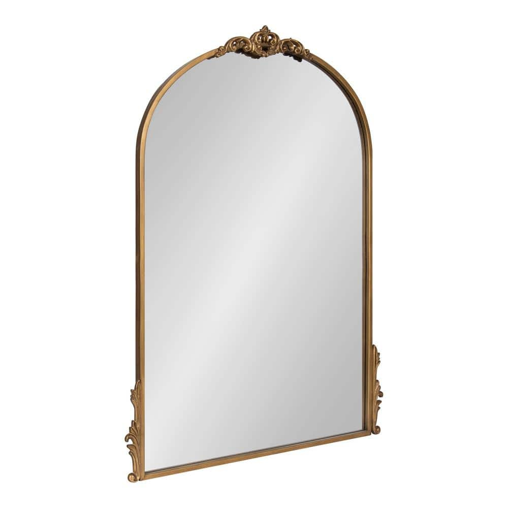 Kate and Laurel Myrcelle Decorative Framed Wall Mirror - 25x33 - Gold