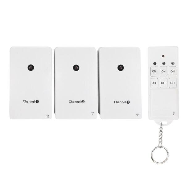 Globe Electric Wireless Indoor Remote Toggle Switch - White