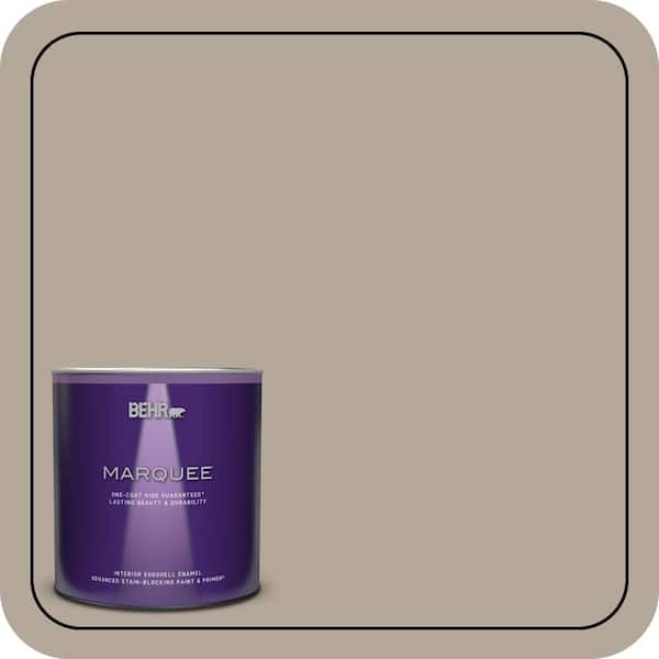 BEHR MARQUEE 1 qt. Home Decorators Collection #HDC-CL-05G Nantucket Sands Eggshell Enamel Interior Paint & Primer