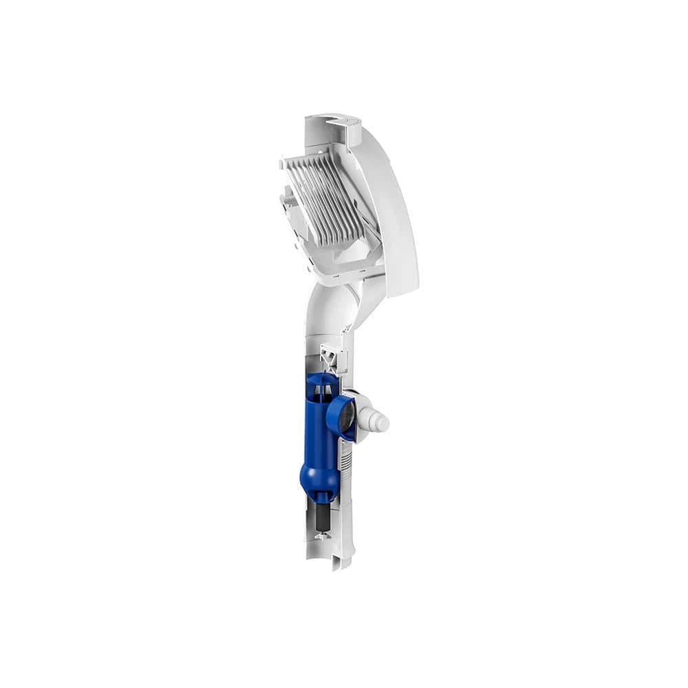White PVC Clean Rain Ultra Downspout Diverter Kit
