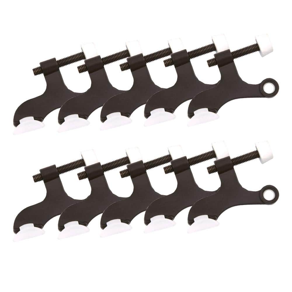 Oil Rubbed Bronze Hollow Core Hinge Pin Door Stop (10-Pack) price history on PriceWatchPro
