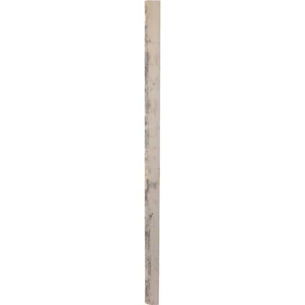 Ekena Millwork 12 inchw x 16 inchh x 3/4 inchd Vintage Farmhouse Cross, Barnwood Decor Collection, Weathered Brown