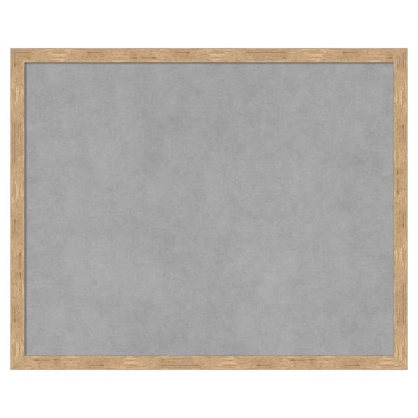 Amanti Art Imprint Light Bronze 21 in. x 17 in. Framed Magnetic Board
