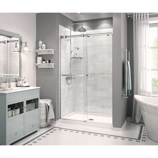 MAAX Zone Square 32 in. x 48 in. Low Threshold Shower Base in