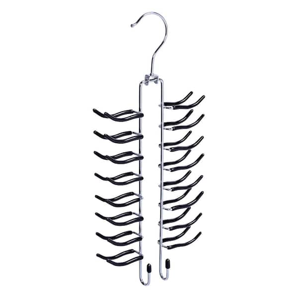 Honey-Can-Do Chrome Steel Belt Hangers 2-Pack