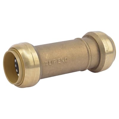 Midwest Control 268X4X6-P6 1/4 x 3/8 Brass Male Union 6 Pack OD TUBE x MPT 