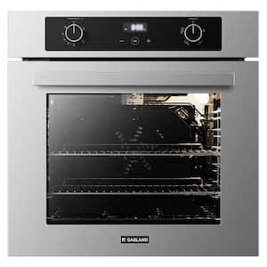 24 in. Built-In Single Natural Gas Wall Oven with Rotisserie, Digital Display in Stainless Steel, CSA Approved