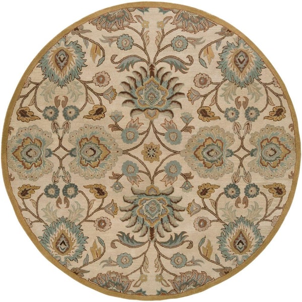 Artistic Weavers Artes Beige 10 ft. x 10 ft. Round Area Rug