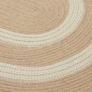Paige Natural 2 ft. x 6 ft. Braided Runner Rug