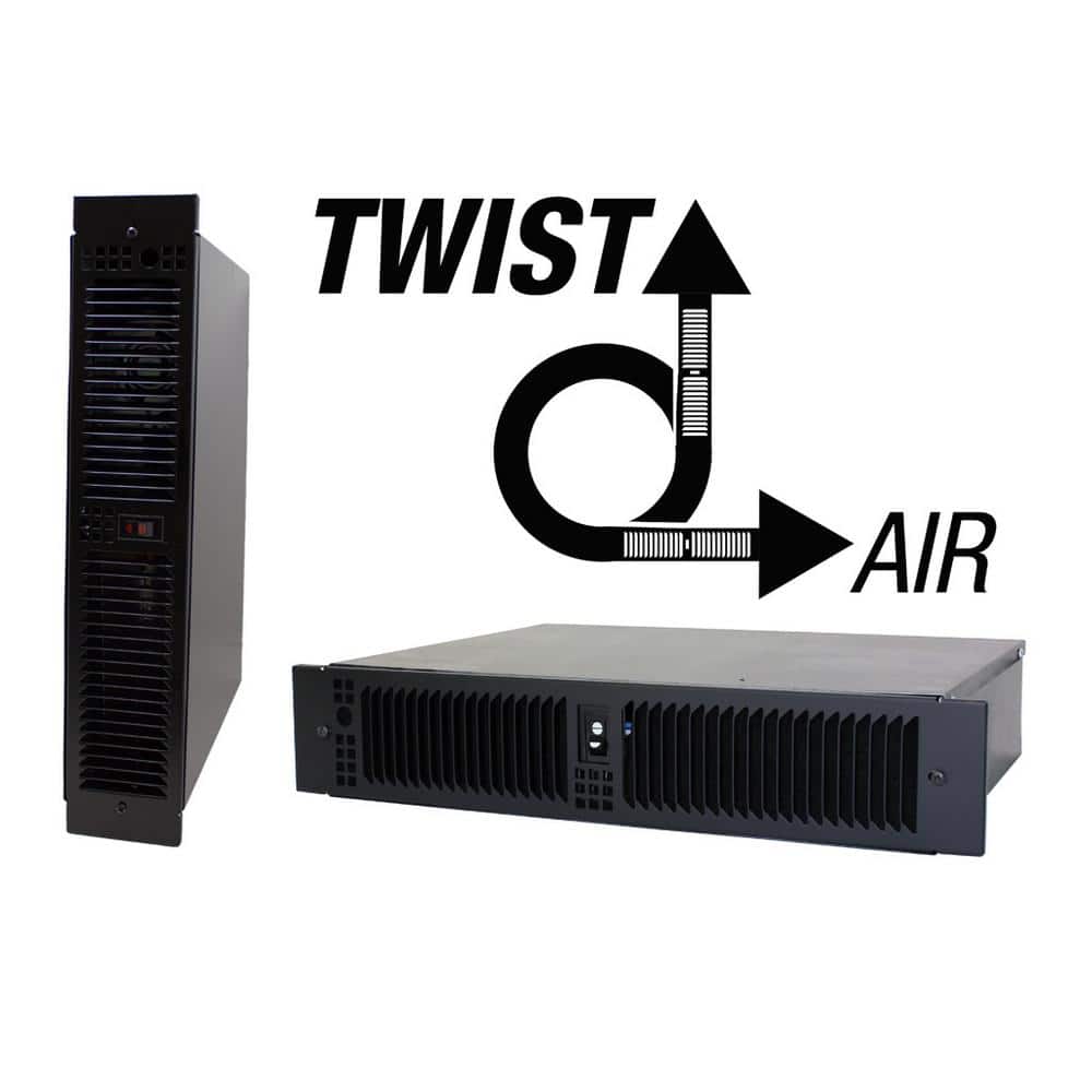 KTW Horizontal/Vertical Kick Space Heater 240/208-Volt 1500/1125-Watt with Hi-Low Switch and Recessed Grill Satin Black price history on PriceWatchPro
