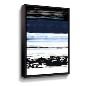 'Strata 2' by Iris Lehnhardt Framed Canvas Wall Art