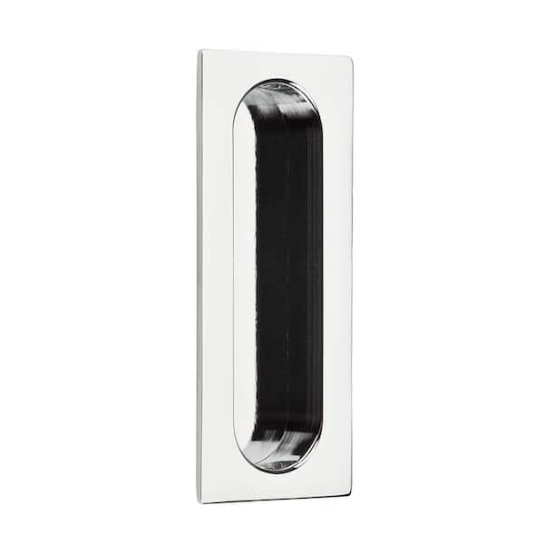Baldwin 3.121 in. Polished Chrome Flush Center-to-Center Pull