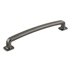 Terrebonne Collection 6 5/16 in. (160 mm) Antique Nickel Transitional Cabinet Bar Pull