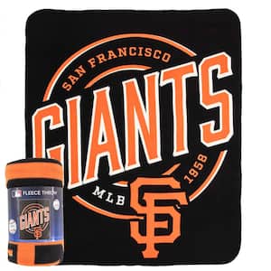 MLB Sf Giants Campaign Fleece Multi-Colored Throw Blanket