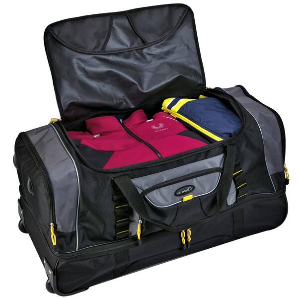 Travelers Club Adventure Rolling Travel Duffel Bag