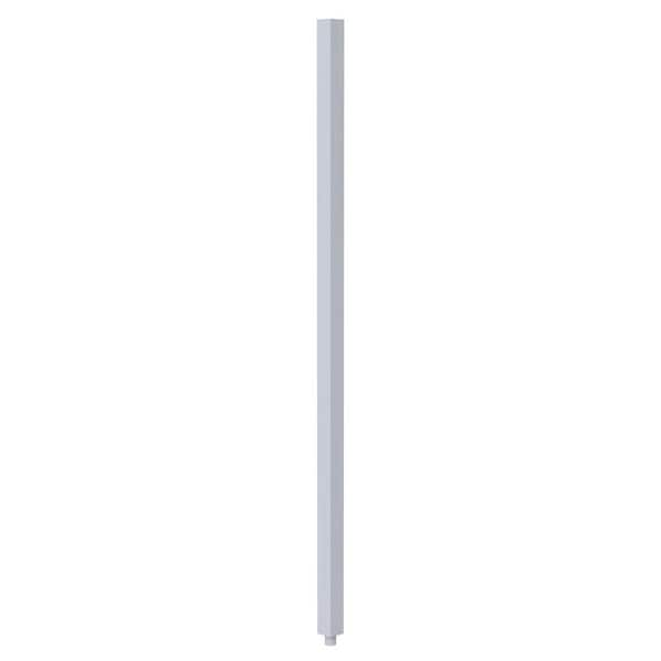 EVERMARK Stair Parts 41 in. x 1.1/4 in. 5060 Primed Full Square Craftsman Wood Baluster for Stair Remodel