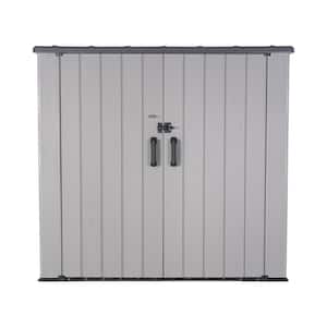 6 ft. W x 3.5 ft. D Resin Utility Shed with Double Door (19.5 sq. ft.)