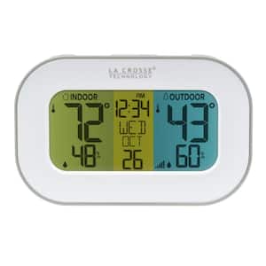 Wireless Temperature Station with Tri-Color LCD