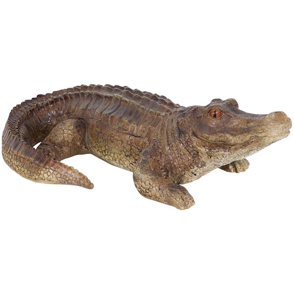 Sunnydaze Decor 14 In. Addison The Adventurous Alligator Polystone 