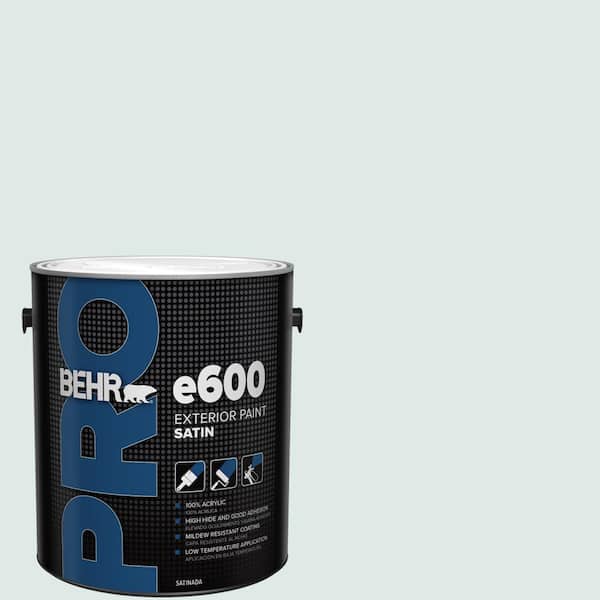 1 gal. #BL-W01 Calm Satin Exterior Paint