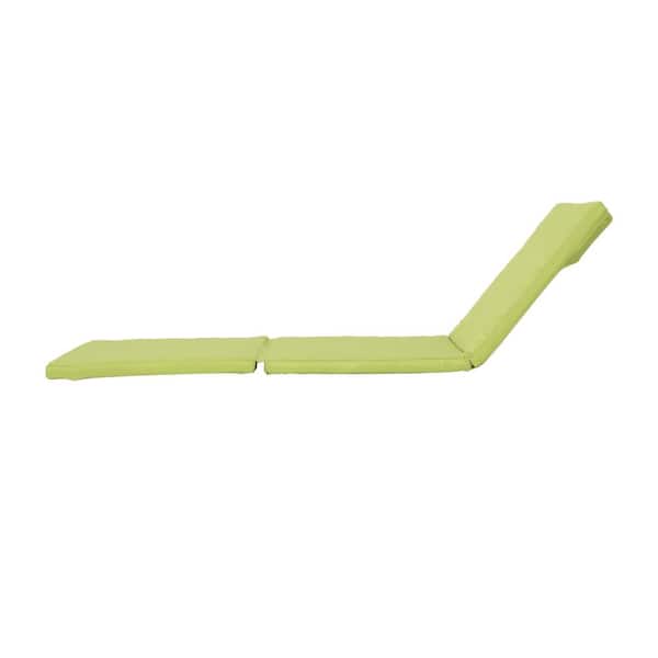 Caesar Green Outdoor Patio Chaise Lounge Cushion (2-Pack)