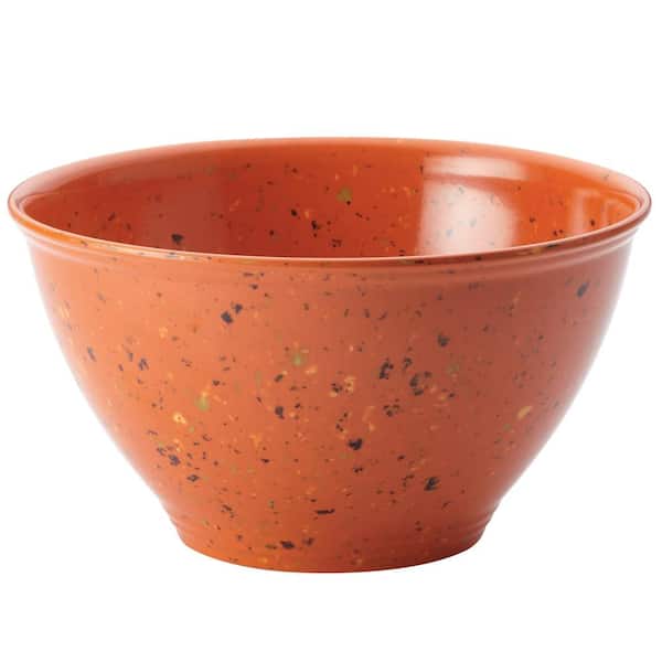 Rachael Ray Garbage Bowl with Rubber Base in Orange