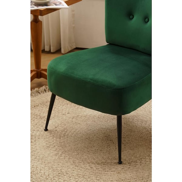 dark green cocktail chair