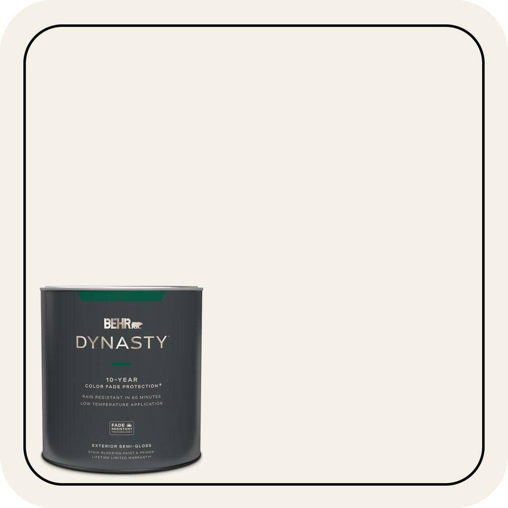 1 qt. #T16-17 Ivory Keys Semi-Gloss Exterior Stain-Blocking Paint & Primer price history on PriceWatchPro