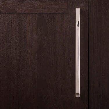 Flat Ultra Brass Modern Cabinet Handle Bar, 8-13/16 inch