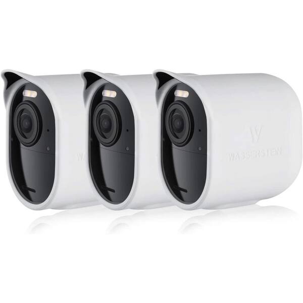 Silicone Skin 3Pack Security Camera Wire-Free Case Cover Protective For Arlo Pro 