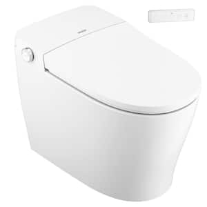 ANZZI ENVO Echo Elongated Smart Toilet Bidet with Auto Open, Auto 