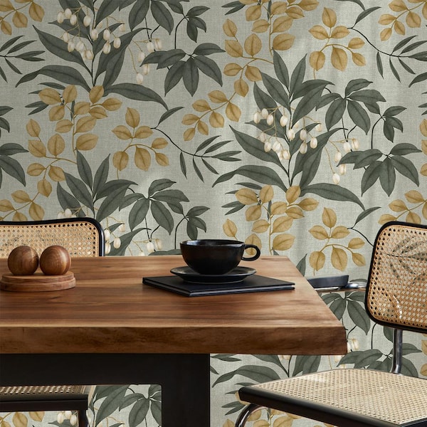 Superfresco Easy Persephone Green Wallpaper