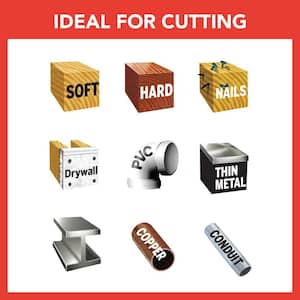 Universal 1-1/4 in. Bi Metal/ Wood/ Drywall Cutting Oscillating Multi-Tool Blade (10-Piece)
