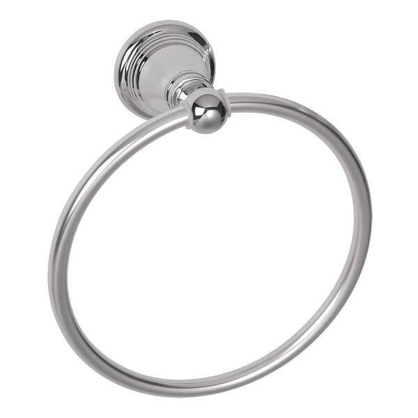 Design House Dunhill Towel Ring in Polished Chrome