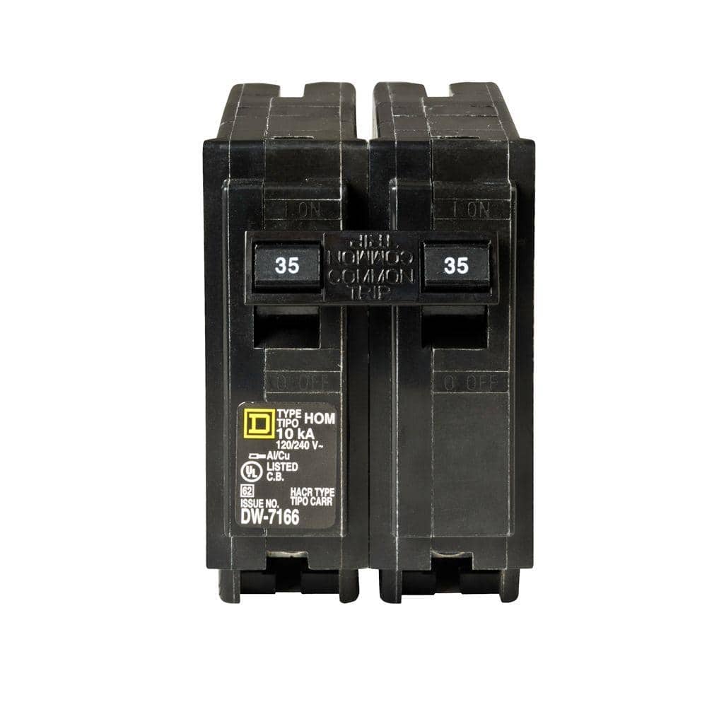 Homeline 35 Amp 2-Pole Circuit Breaker price history on PriceWatchPro