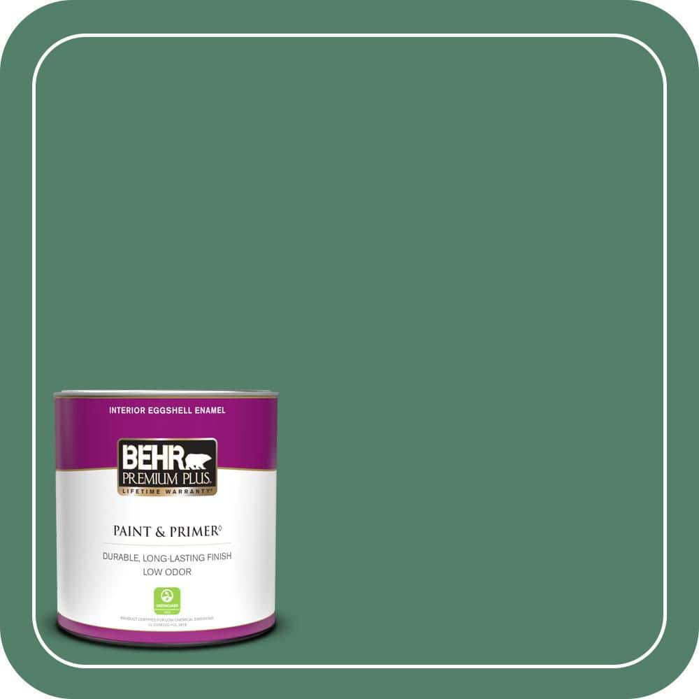 1 qt. #M430-6 Park Bench Eggshell Enamel Low Odor Interior Paint & Primer price history on PriceWatchPro